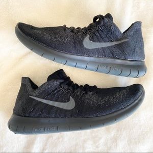Nike Flyknit 4.0 Black Running Women Shoes